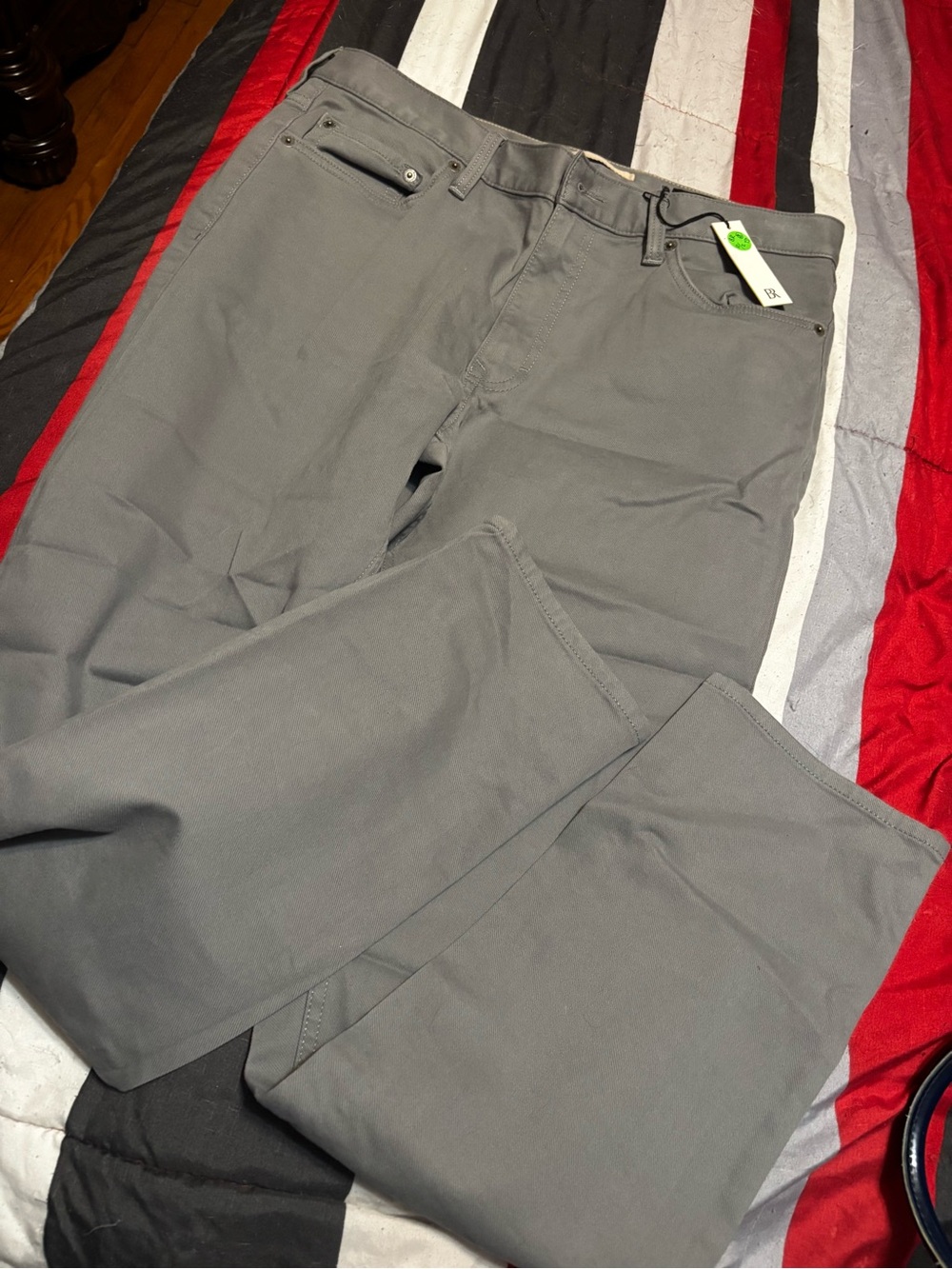 Banana Republic Gray Chino Pants - Slim Straight
